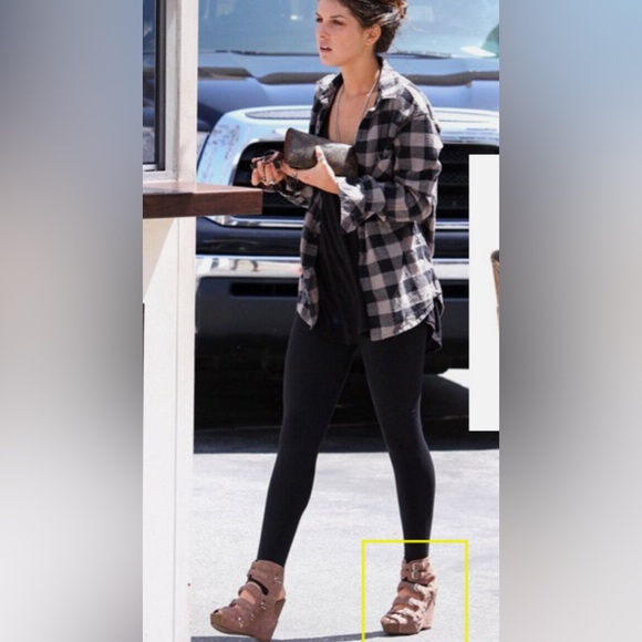 New Sam Edelman kinley wedge platform sandals - Picture 3 of 12